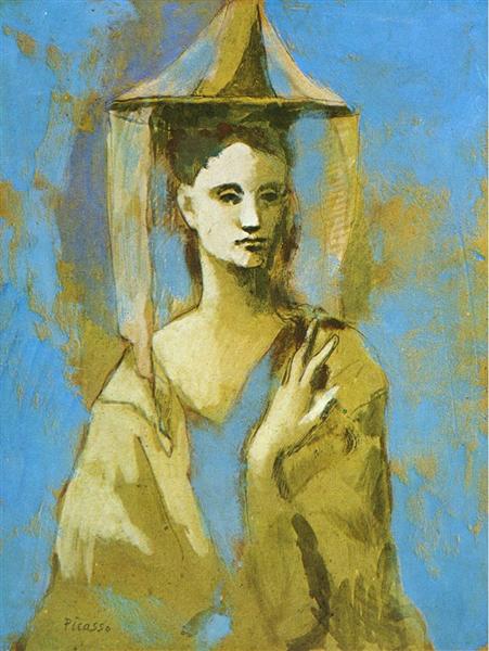 Pablo Picasso Paintings Mallorcan Mallorquine Female Portrait